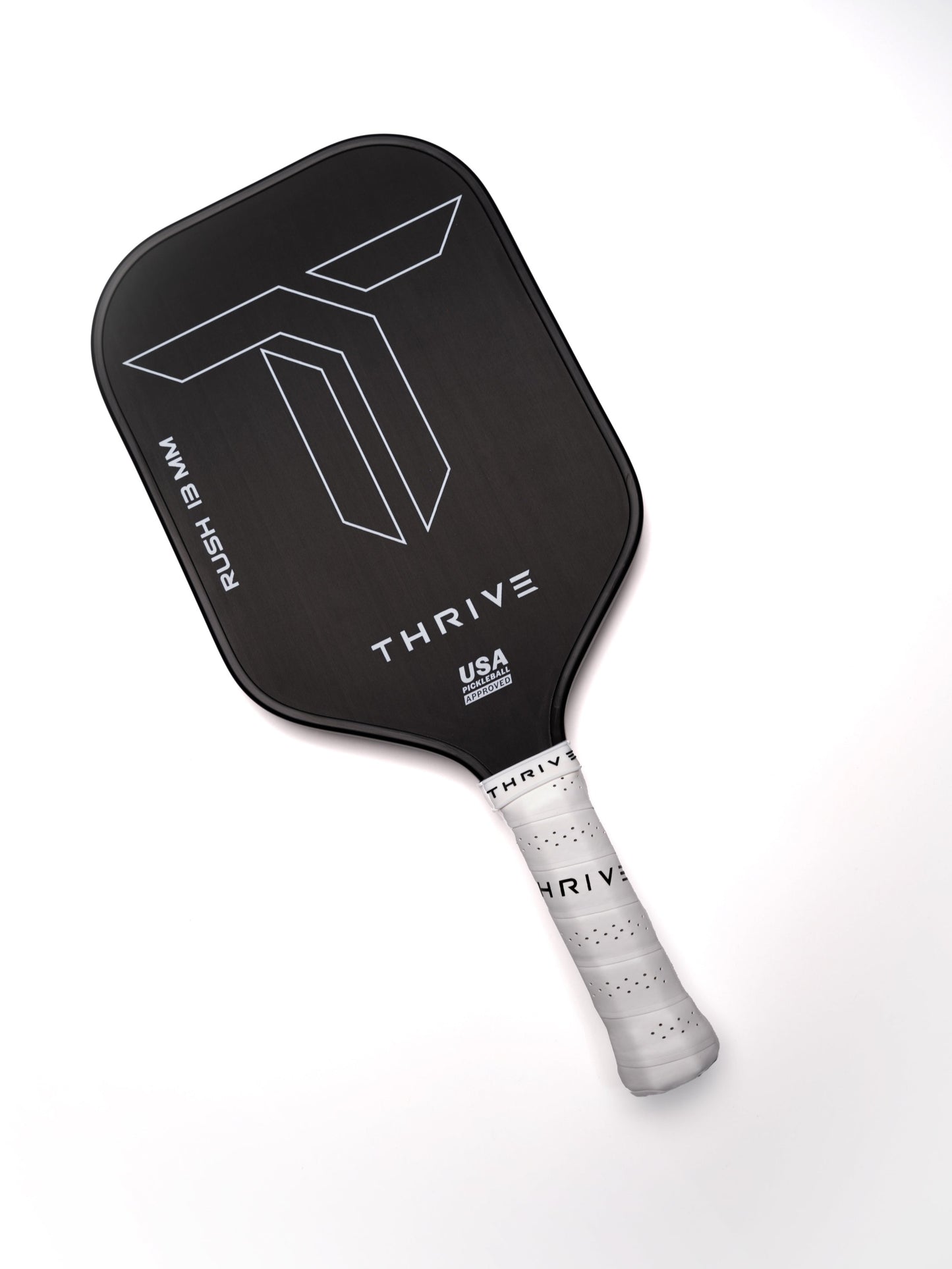 THRIVE RUSH 13 Pickleball Paddle - Includes Custom Weight Card, Cover, Eraser, and Lead Weights