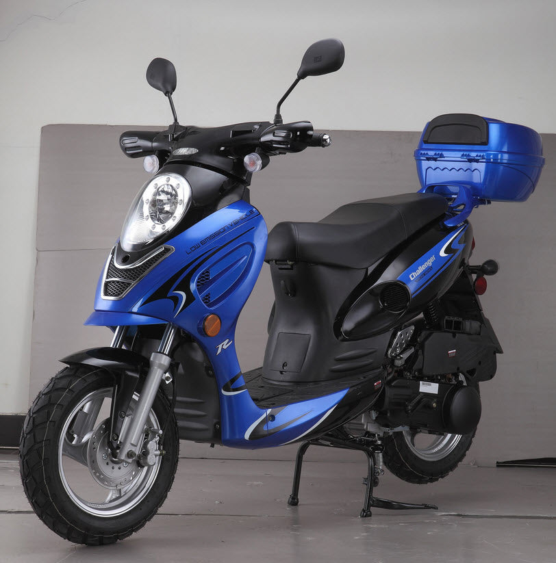 Challenger 12" Tires 49cc Automatic Scooter No License Needed*