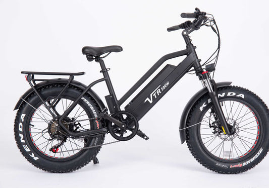 VRT-B12 500W Electric Bike – 48V Rear Hub Motor with Pedal Assist and Throttle