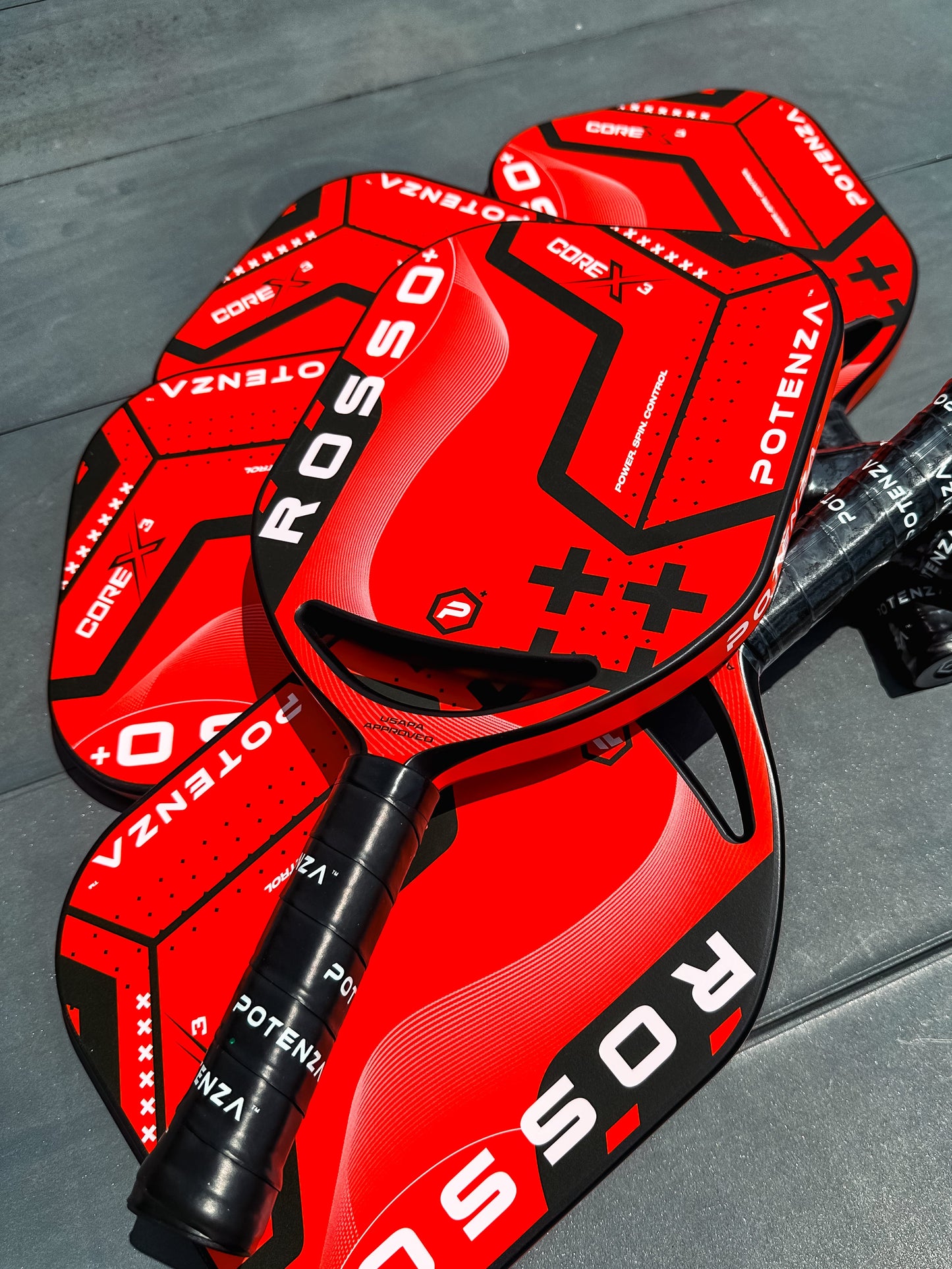 ROSSO+ COREx3 Pickleball Paddle