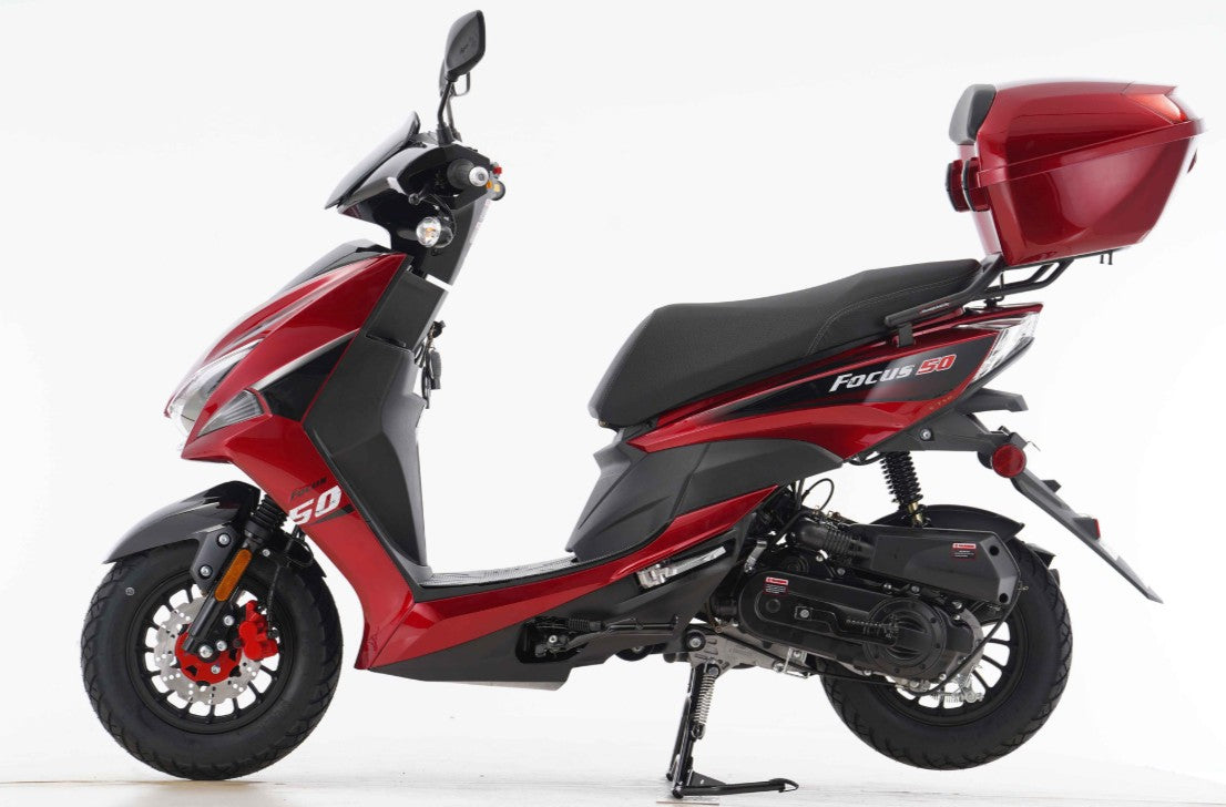 Focus 49cc Automatic Scooter No License Needed*