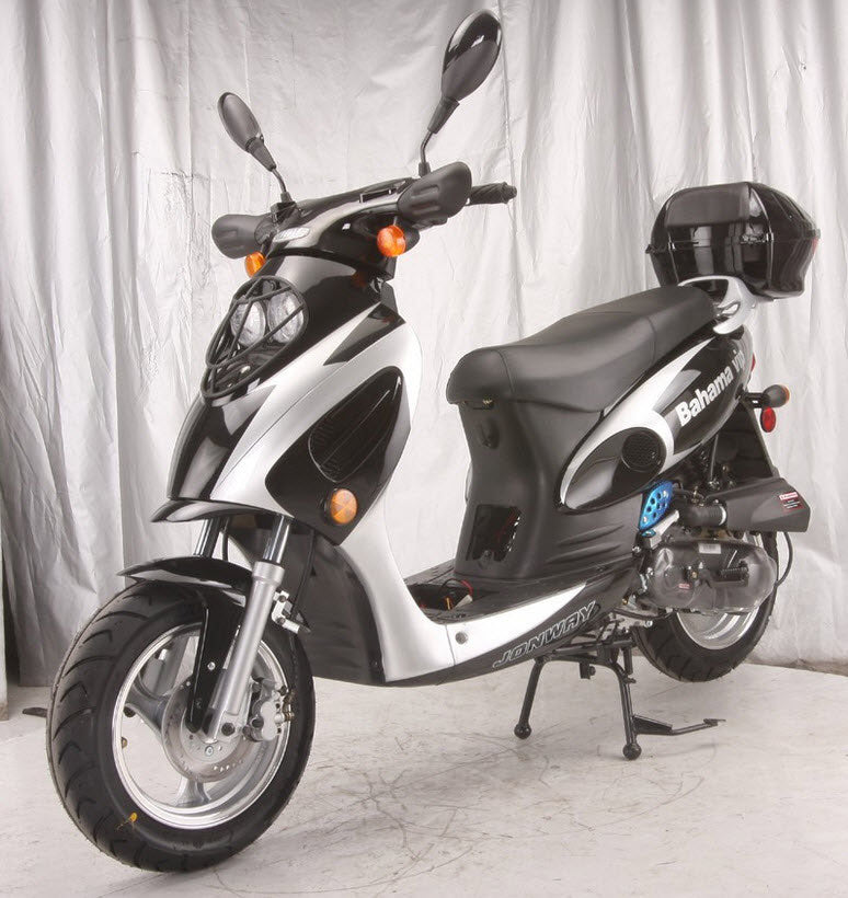 Bahama 50cc Scooter with 12 Inch Tires product image